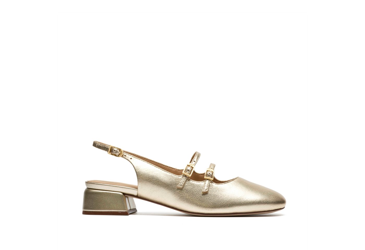 Clarks Daiss30 Dazz 26185876 4, Peeptoes & Slingpumps, Gold, Damen Peeptoepumps