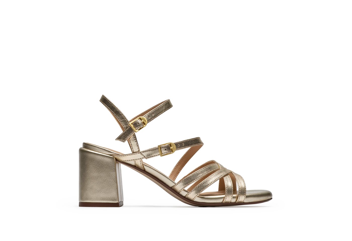 Clarks Ezoria Strap 26185896 4, Sandaletten, Gold, Damen Sandalette