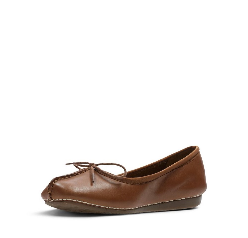 Clarks - Freckle Ice - 203529304 - Dark Tan Lea Ballerina