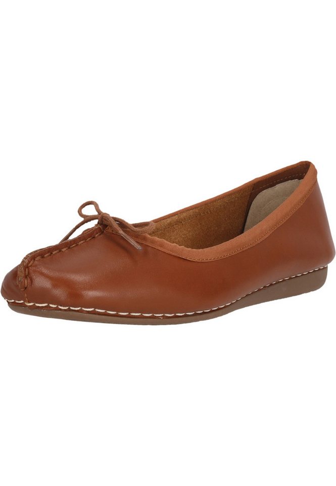 Clarks Freckle Ice Ballerina mit komfortabler Sohle