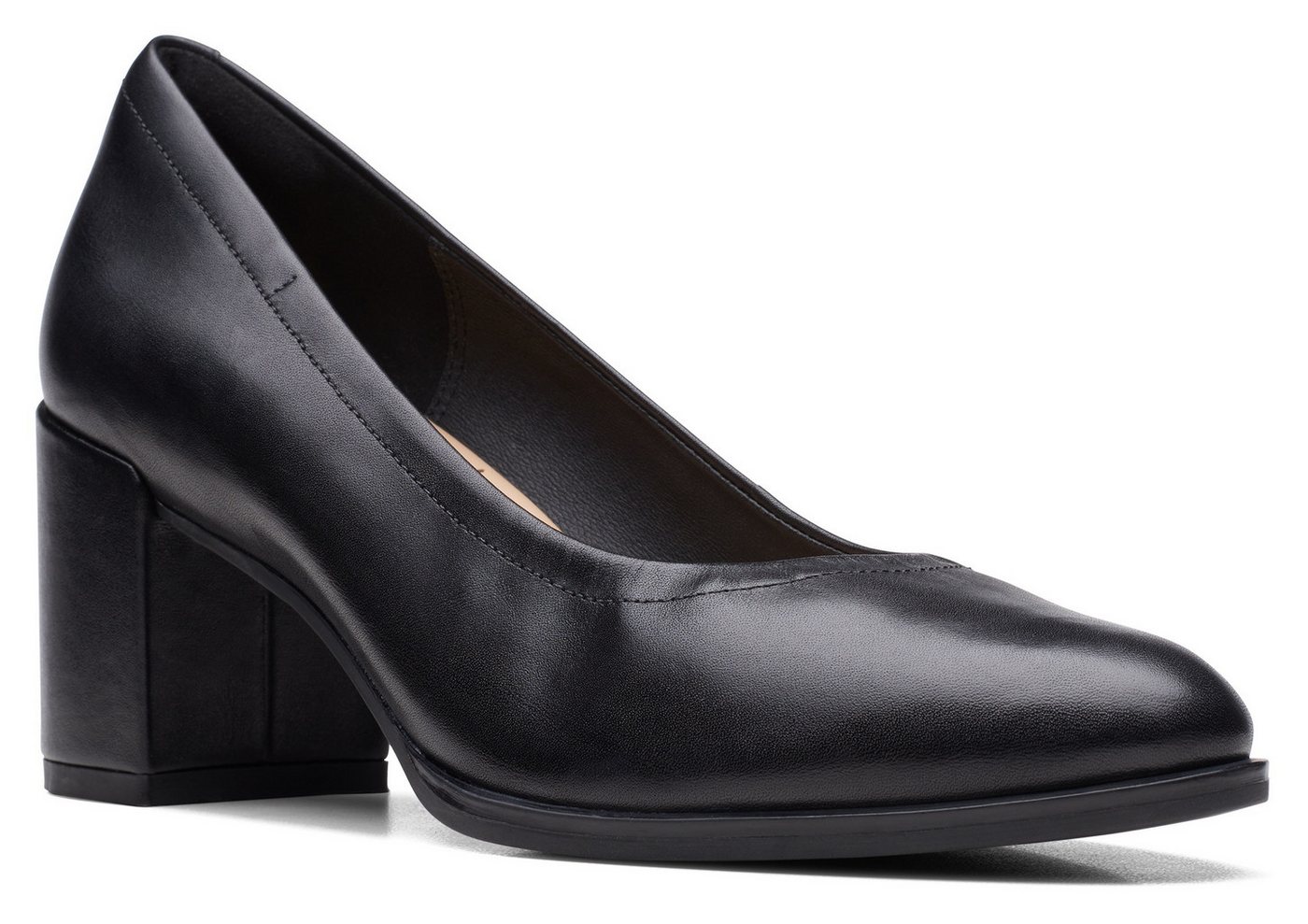 Clarks Freva 55 Pumps Business Schuh mit Lederfußbett