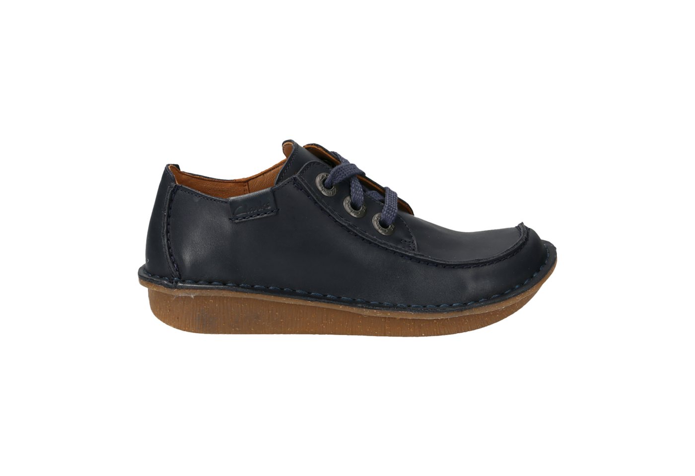 Clarks Funny Dream 26166818 4, Schnürschuhe, Blau, Damen Schnürschuh