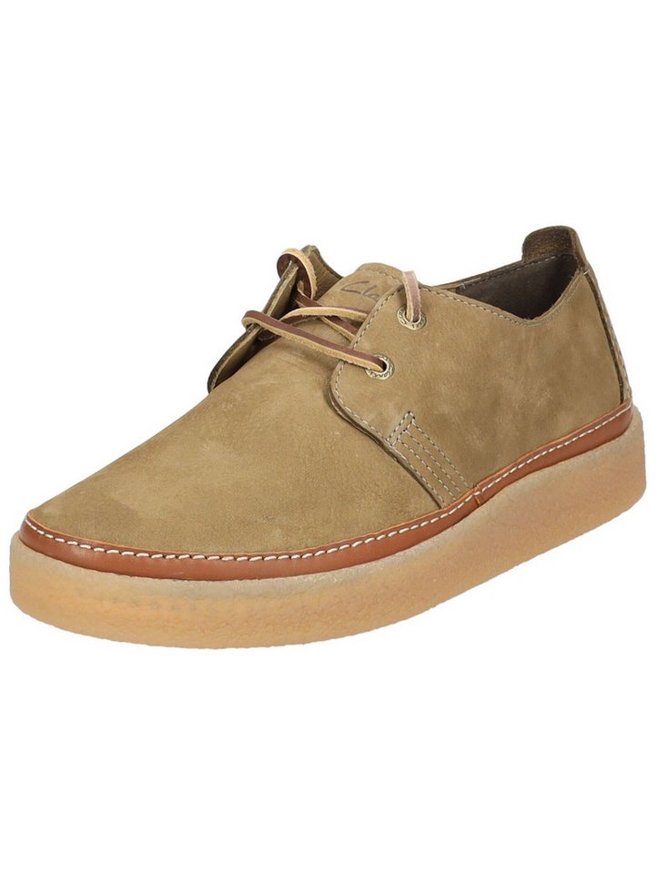 Clarks Halbschuhe Nubukleder Schnürschuh