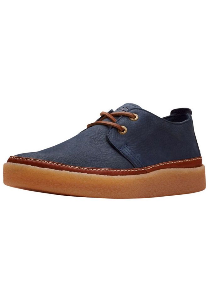Clarks Halbschuhe Nubukleder Schnürschuh