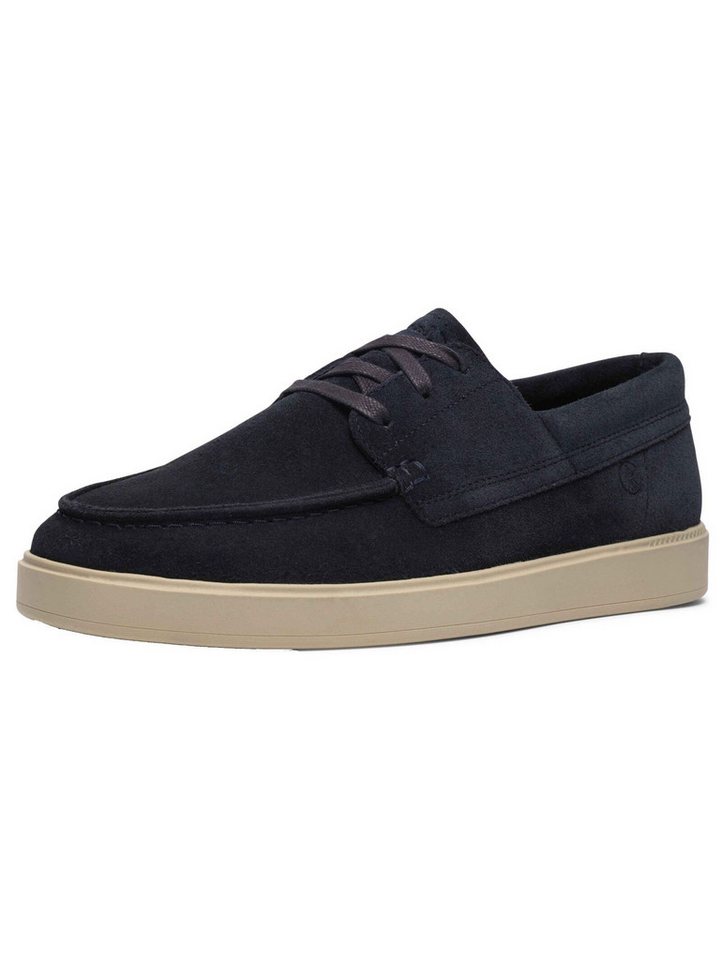 Clarks Halbschuhe Veloursleder Schnürschuh (blau)