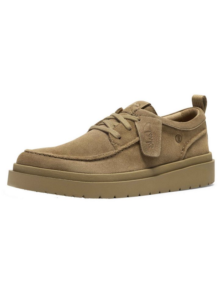 Clarks Halbschuhe Veloursleder Schnürschuh (braun)
