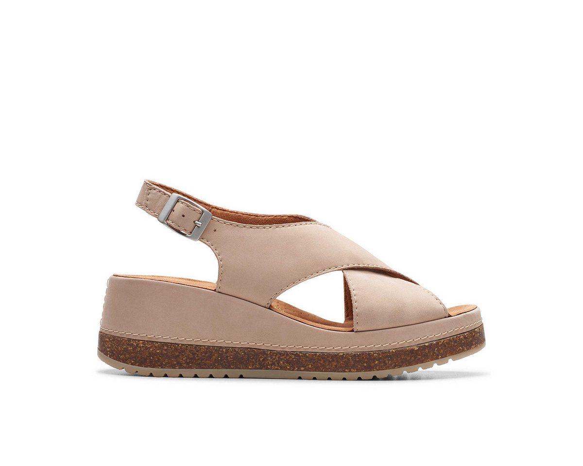 Clarks Kassanda Step 26177302 4, Sandaletten, Beige, Damen Sandalette