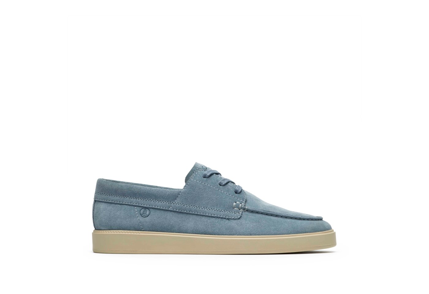 Clarks Lockford Boat 26186611 7, Schnürschuhe, Blau, hell, Herren Schnürschuh