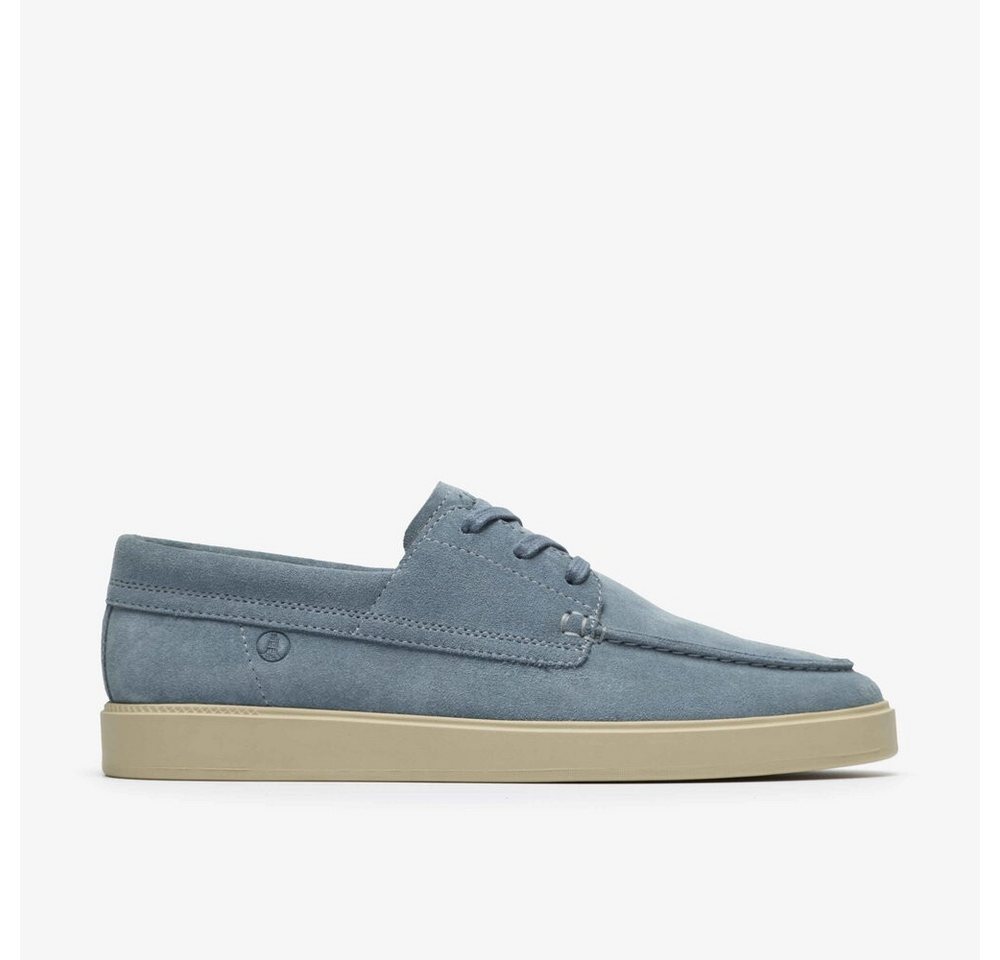 Clarks - Lockford Boat Light Blue - Blau Schnürschuh