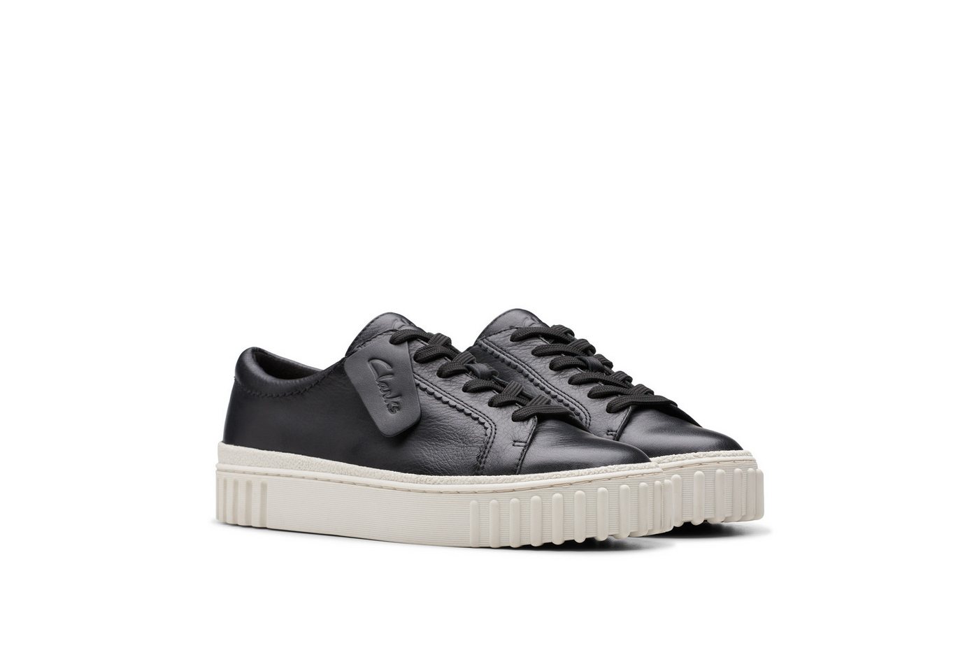 Clarks Mayhill Walk Schnürschuh, Sneaker, Plateausneaker mit modischer Laufsohle