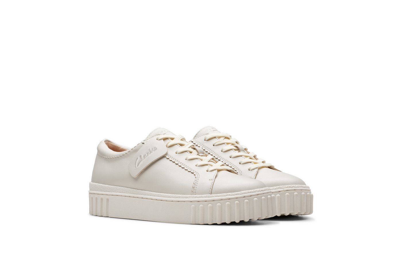 Clarks Mayhill Walk Schnürschuh, Sneaker, Plateausneaker mit modischer Laufsohle