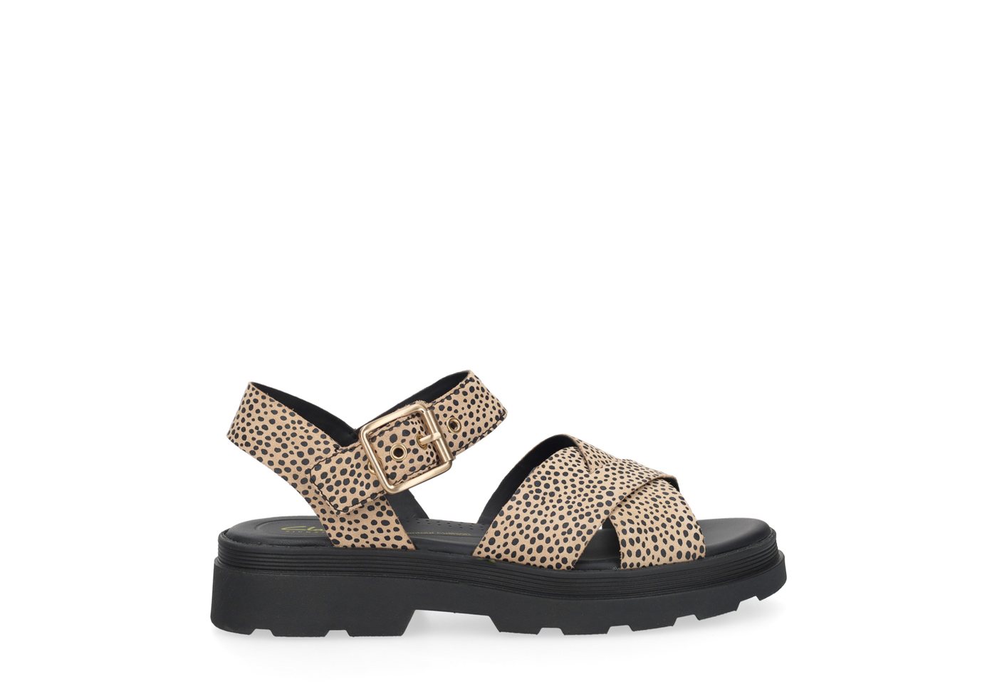 Clarks Orinoco3 Cross 26186093 4, Sandaletten, Beige kombiniert, Damen Sandalette