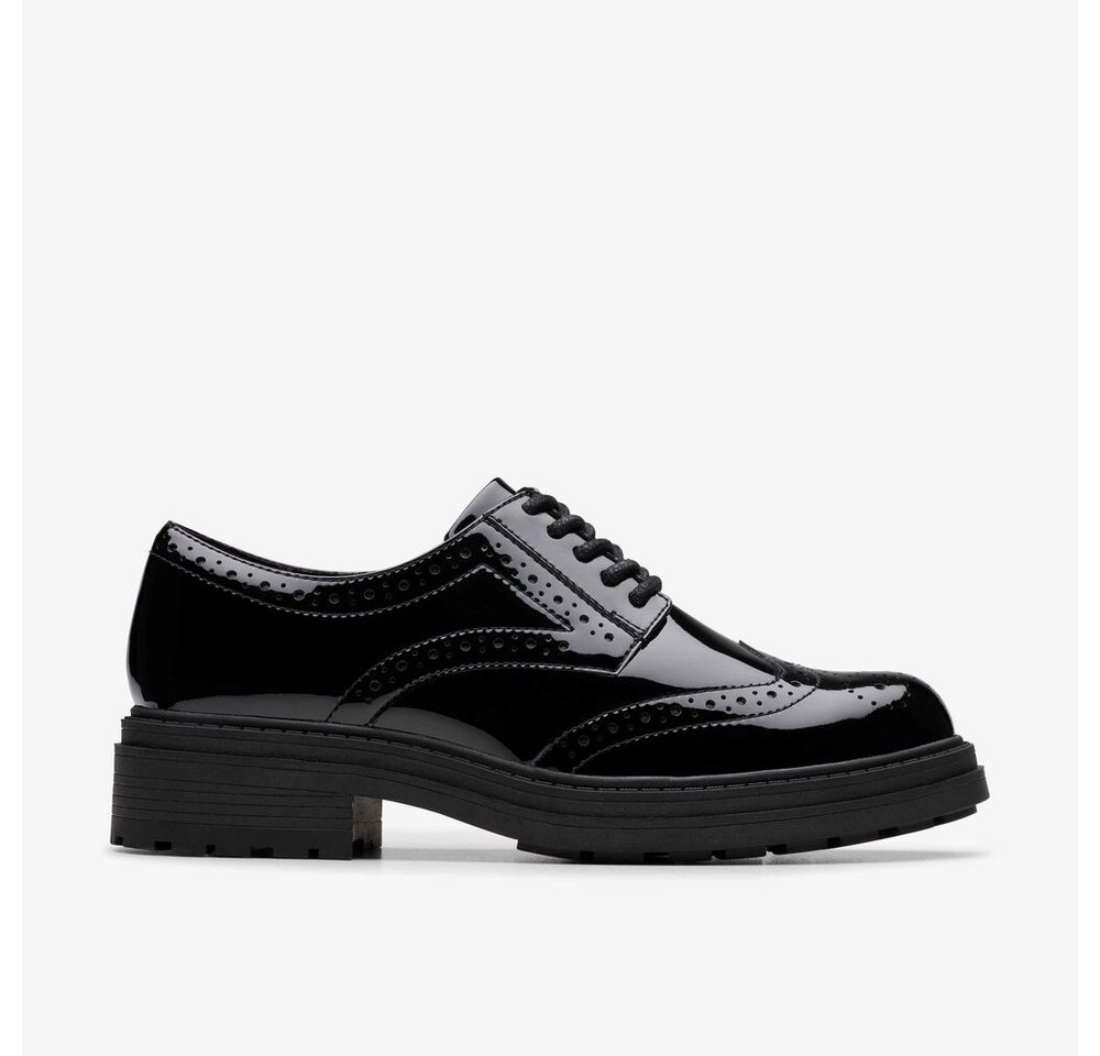 Clarks - Orinoco3 Derby Black Pat - Schwarz Schnürschuh