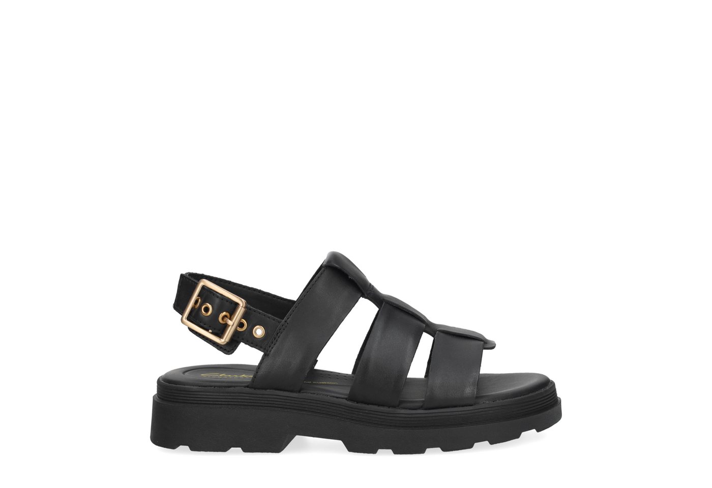 Clarks Orinoco3 Strap 26186490 4, Sandaletten, Schwarz, Damen Sandalette