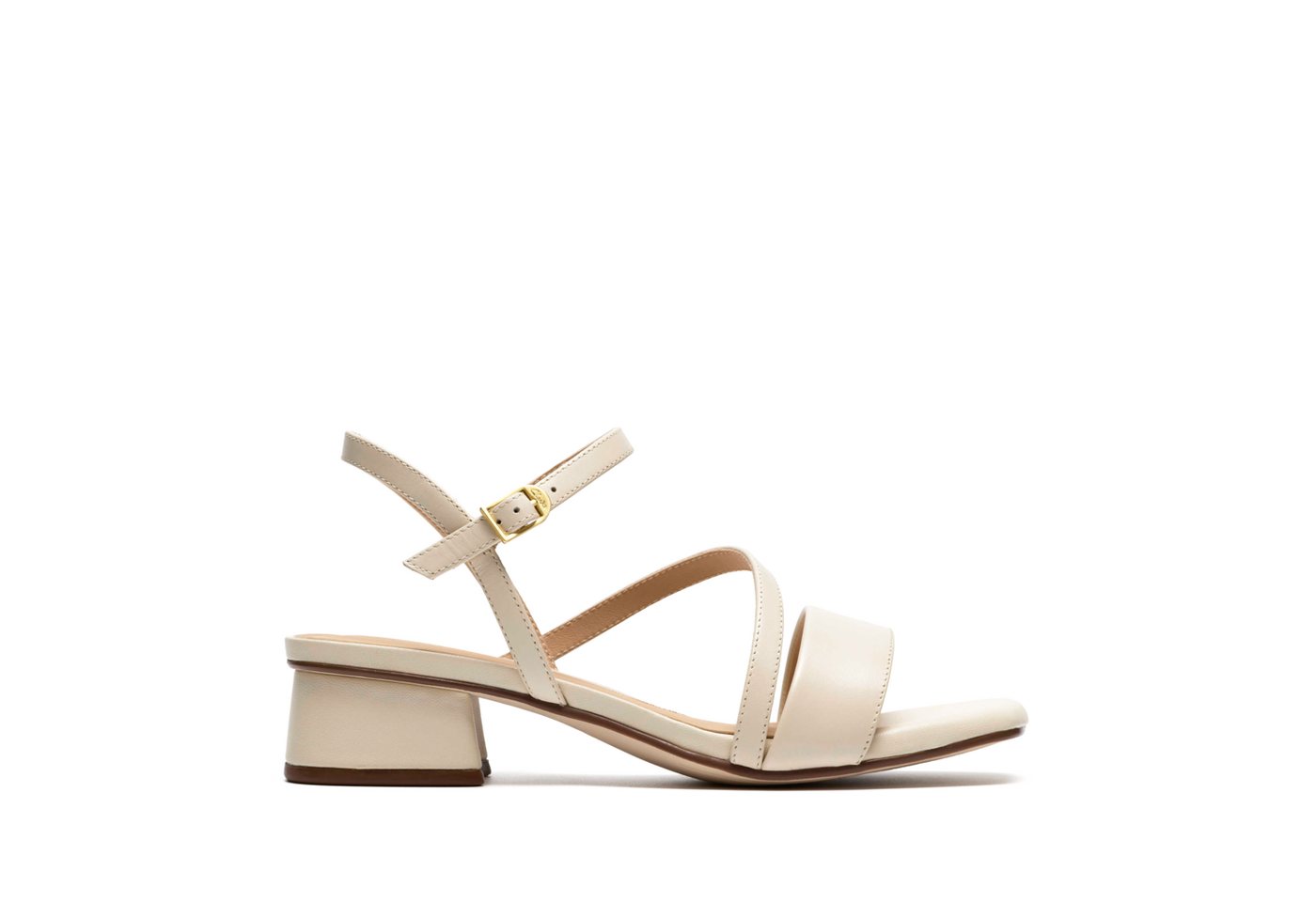 Clarks Serina35 Strap 26186118 4, Sandaletten, Beige / Creme, Damen Sandalette