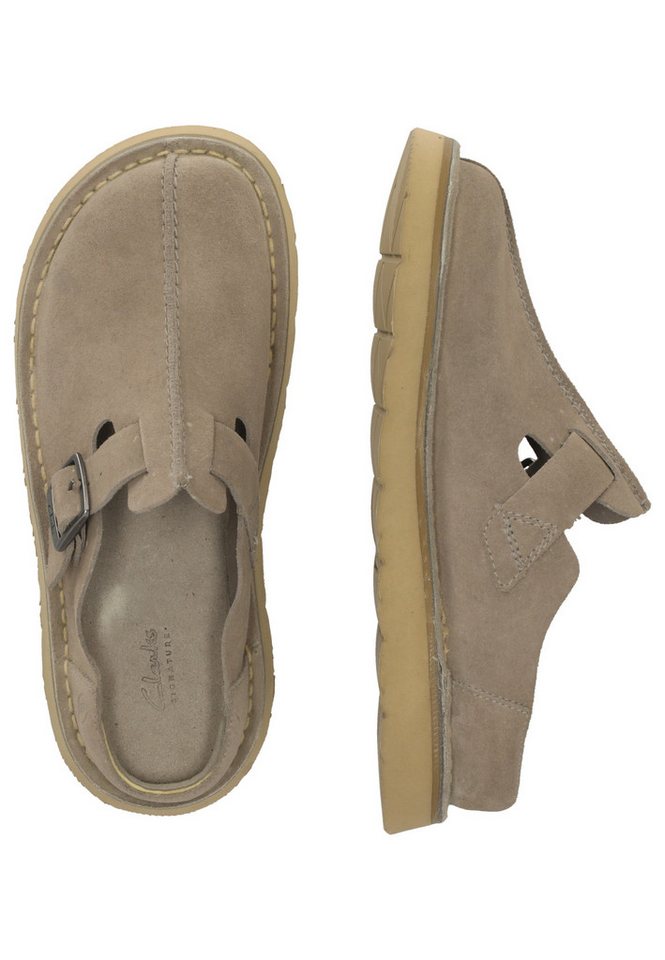 Clarks Solsbury Pantolette mit superweichem Fußbett