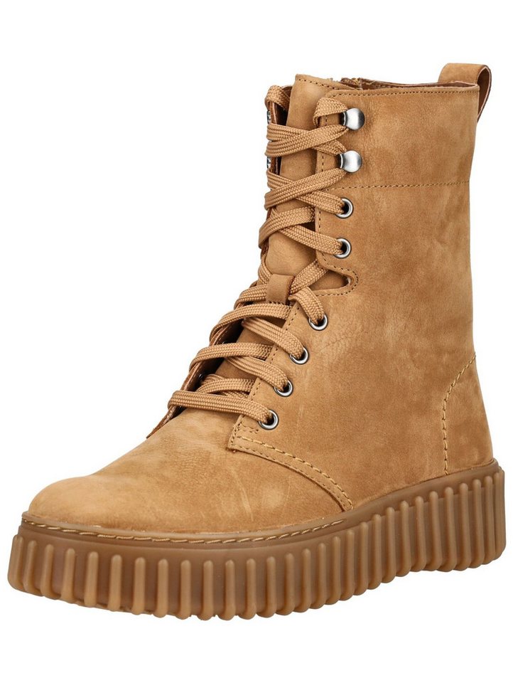 Clarks Stiefelette Leder . Schnürstiefelette