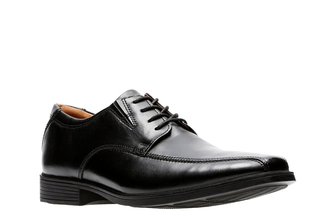 Clarks Tilden Walk Schnürschuh Freizeitschuh, Halbschuh, Schnürschuh mit modischer Ziernaht