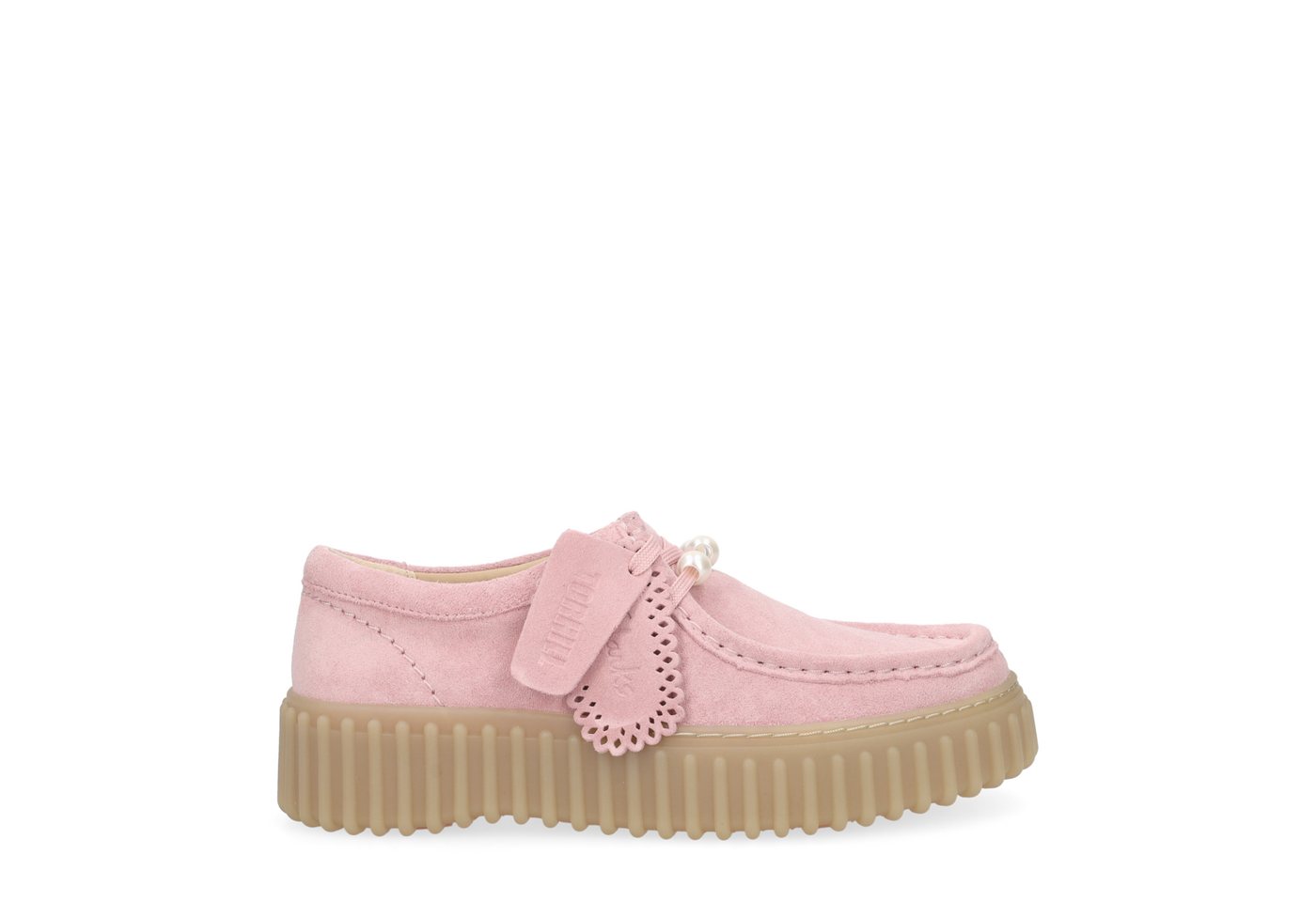 Clarks Torhill Bee 26184585 4, Schnürschuhe, Rose, Damen Schnürschuh