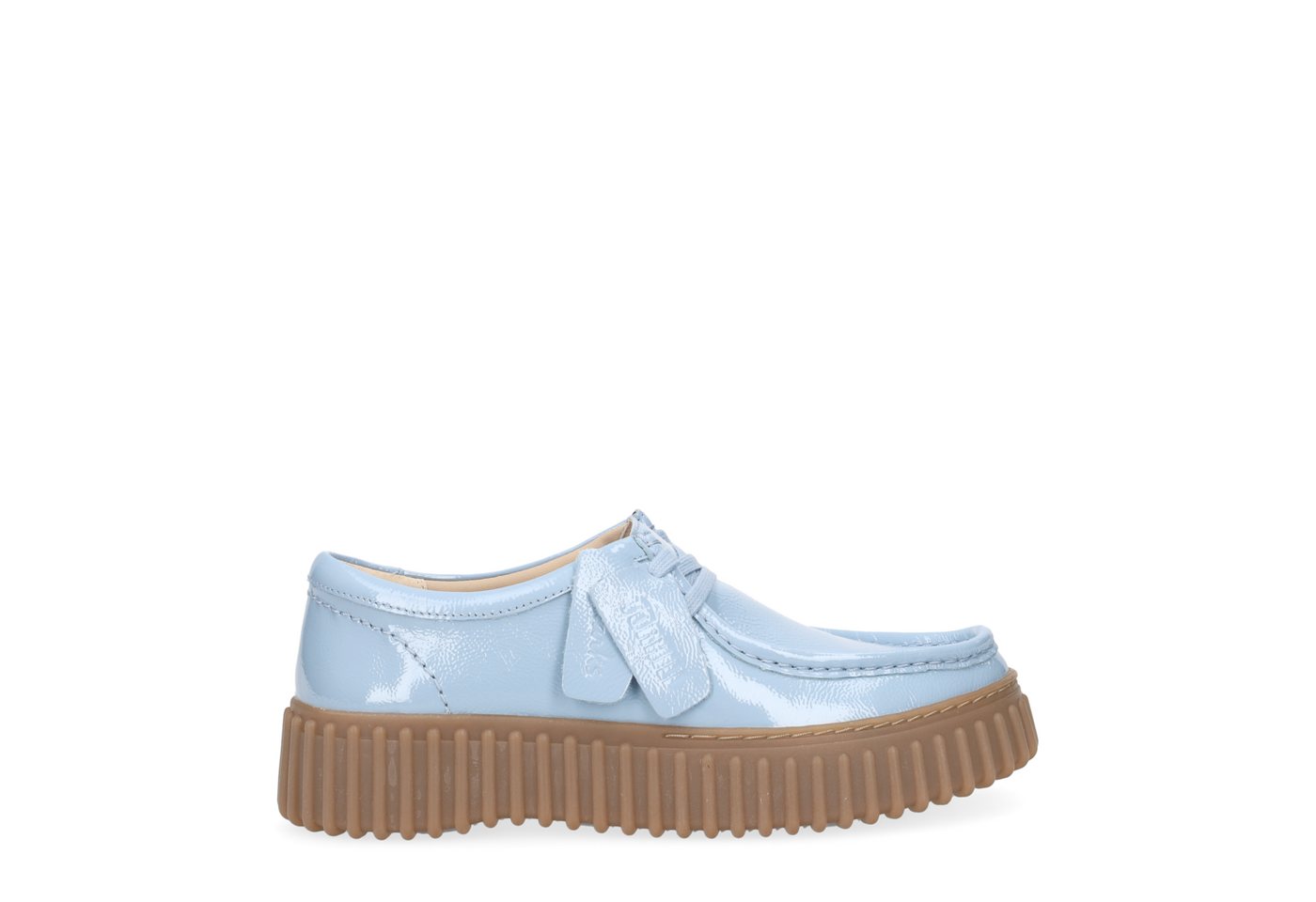 Clarks Torhill Bee 26186669 4, Schnürschuhe, Blau, hell, Damen Schnürschuh