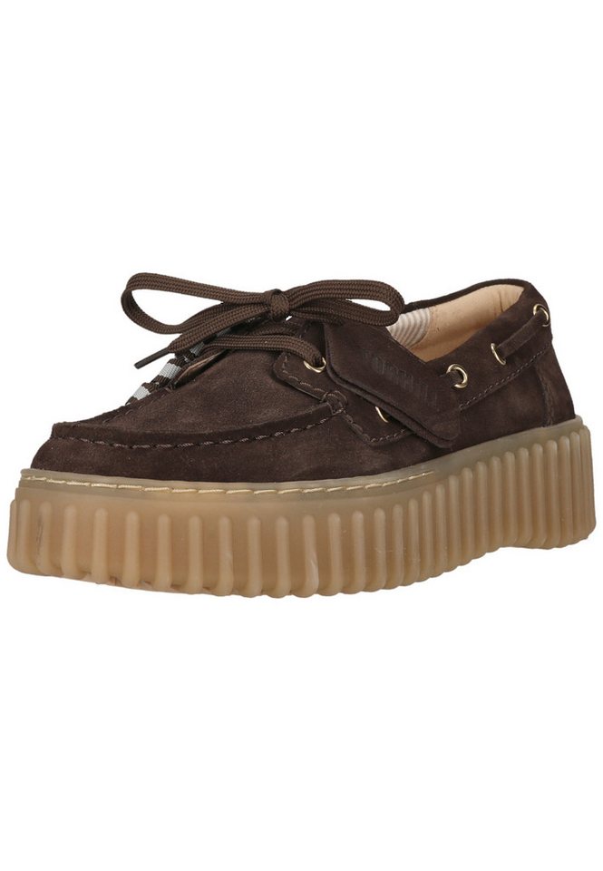 Clarks Torhill Boat Schnürschuh mit gerippter Laufsohle