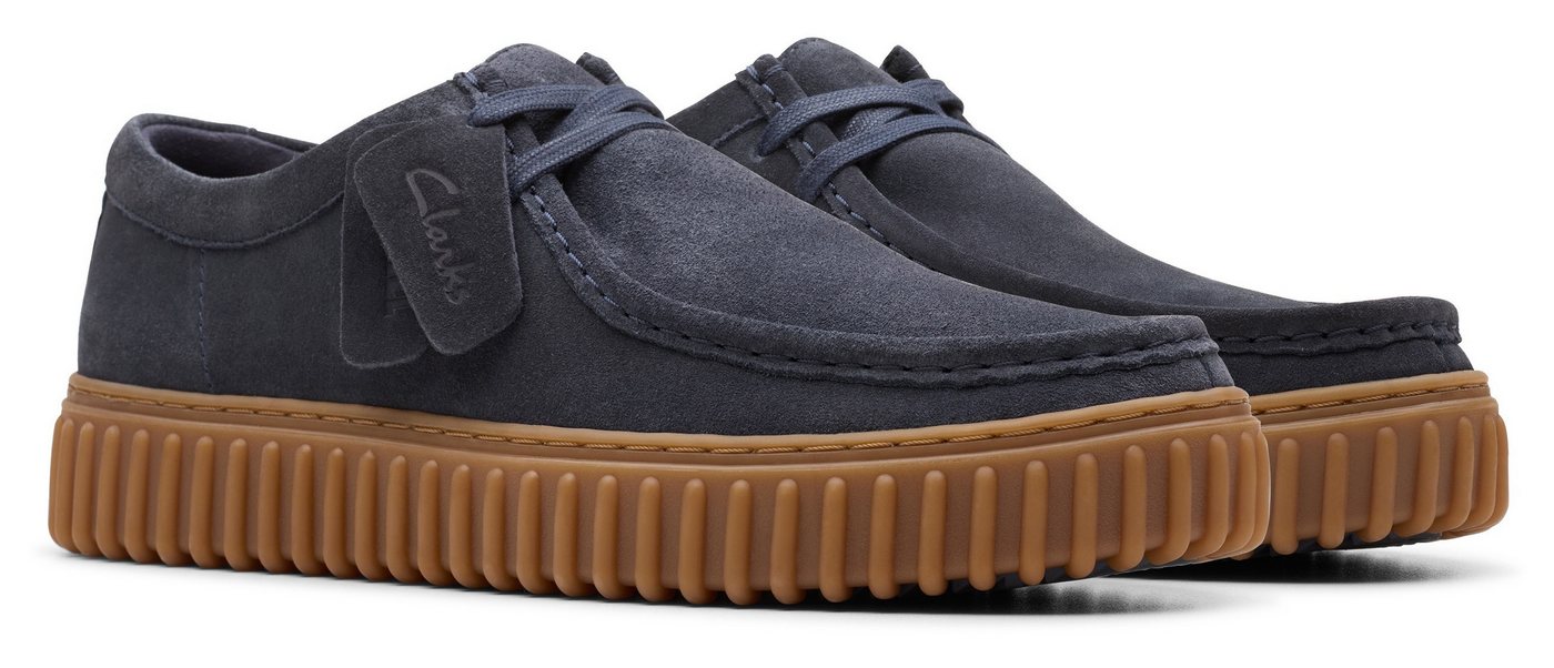 Clarks Torhill Lo Schnürschuh Freizeitschuh, Halbschuh, Schnürschuh mit herausnehmbarem Fußbett