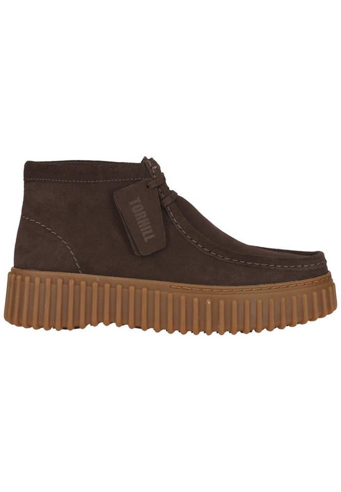 Clarks Torhill Moss Mokassin mit gerippter Laufsohle