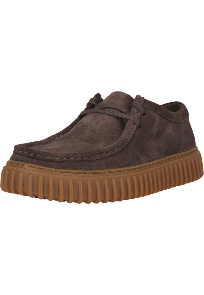Clarks Torhill Schnürschuh aus Premium-Materialien
