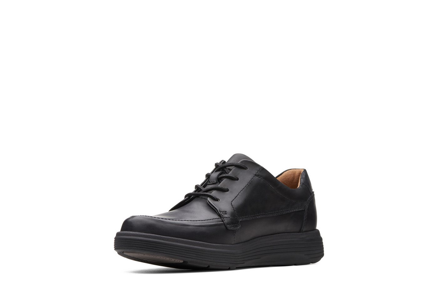 Clarks Un Abode Ease Schnürschuh, Slipper, Schnürschuh im Monochromen Look