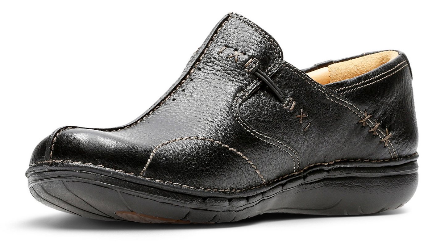 Clarks Un Loop Slipper Slipper, Flats mit Wechselfußbett