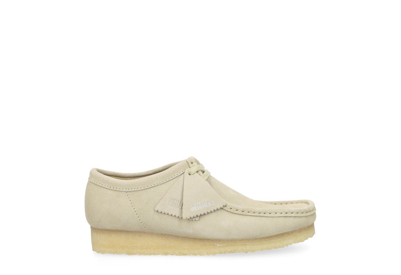 Clarks Wallabee 26188318 7, Schnürschuhe, Beige, Herren Schnürschuh