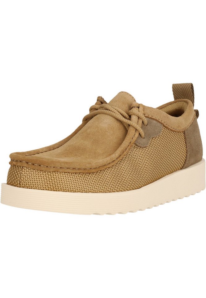 Clarks Wallabee Bootsschuh mit federnder Sohle