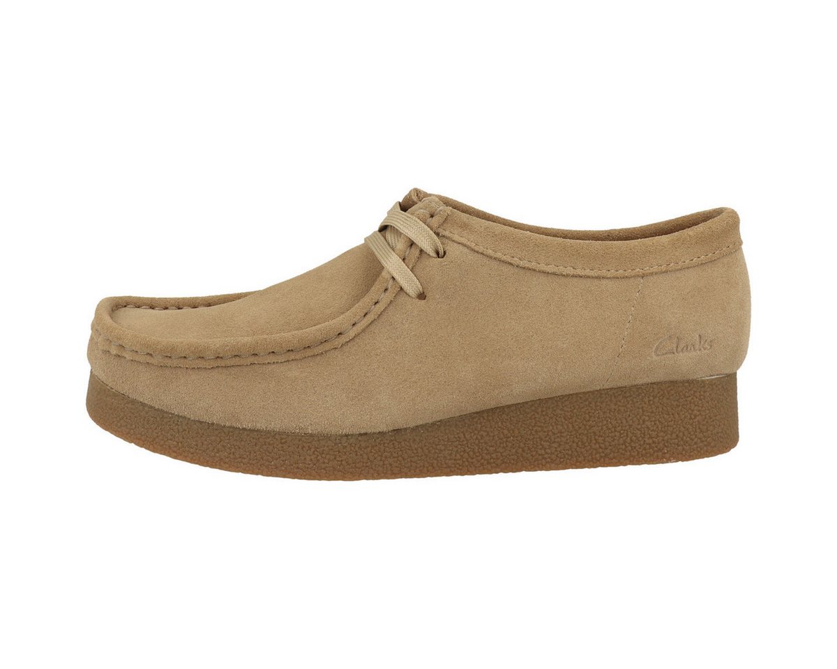 Clarks Wallabee EVO Damen Schnürschuh Sneaker, Turnschuhe, Sportschuhe, Freizeitschuhe, Schnürschuhe
