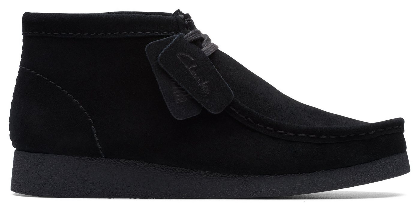Clarks Wallabee Schnürboots Desert Boots, High Top Sneaker mit Wechselfußbett