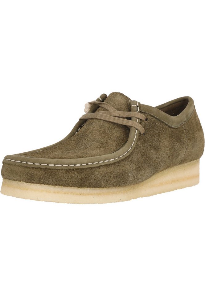 Clarks Wallabee Schnürschuh aus hochwertigem Oasis-Wildleder