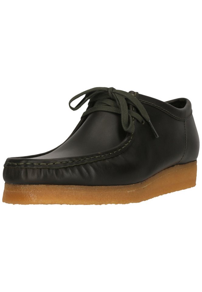 Clarks Wallabee Schnürschuh mit butterweichem Obermaterial