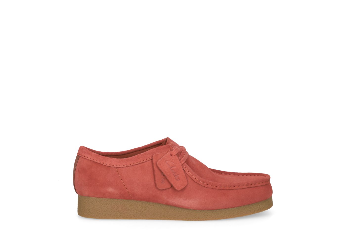 Clarks WallabeeEVO 26180921 7, Schnürschuhe, Rot, Herren Schnürschuh