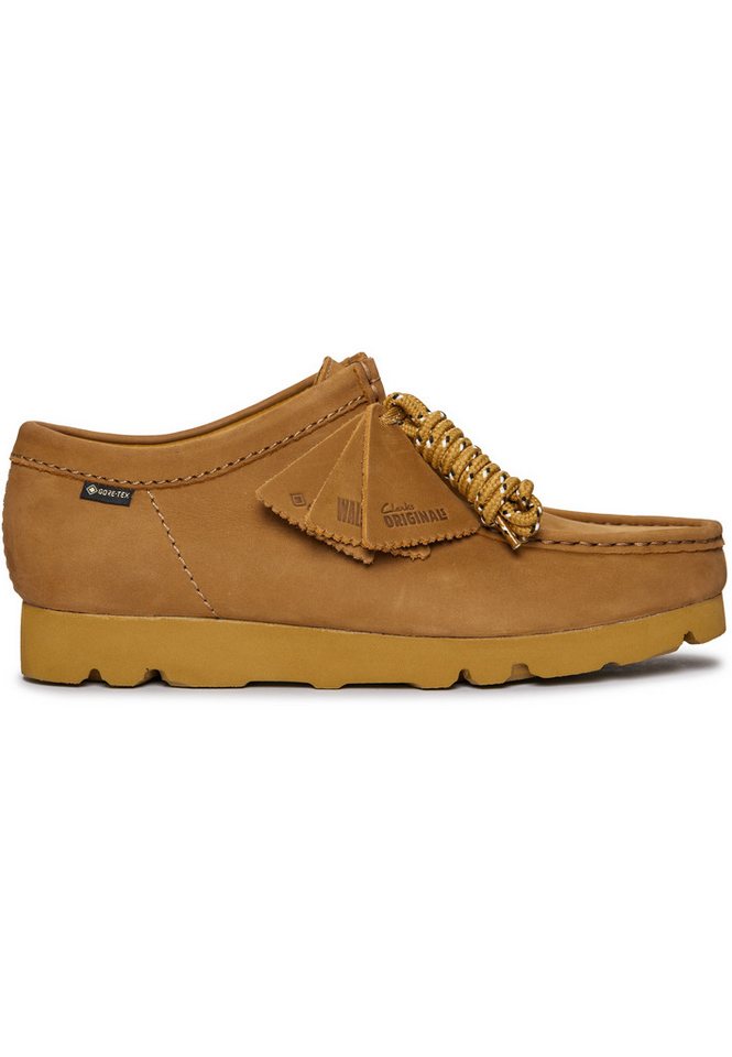 Clarks WallabeeGTX Schnürschuh mit robuster Vibram-Sohle