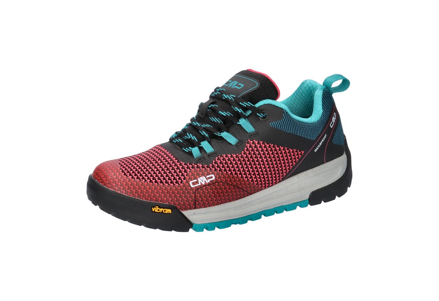 CMP Damen Mountainbike Schuhe Lothal WP Bike Shoe 3Q61146 Trainingsschuh (Deep Lake-Campari)