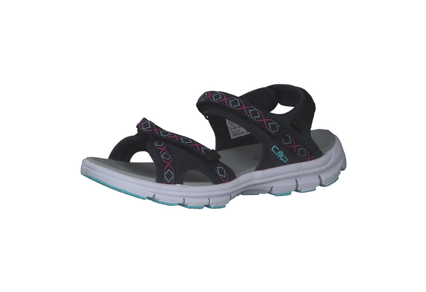 CMP Damen Sandale Almaak Hiking Sandal 38Q9946 Sandale (Antracite-Acqua)