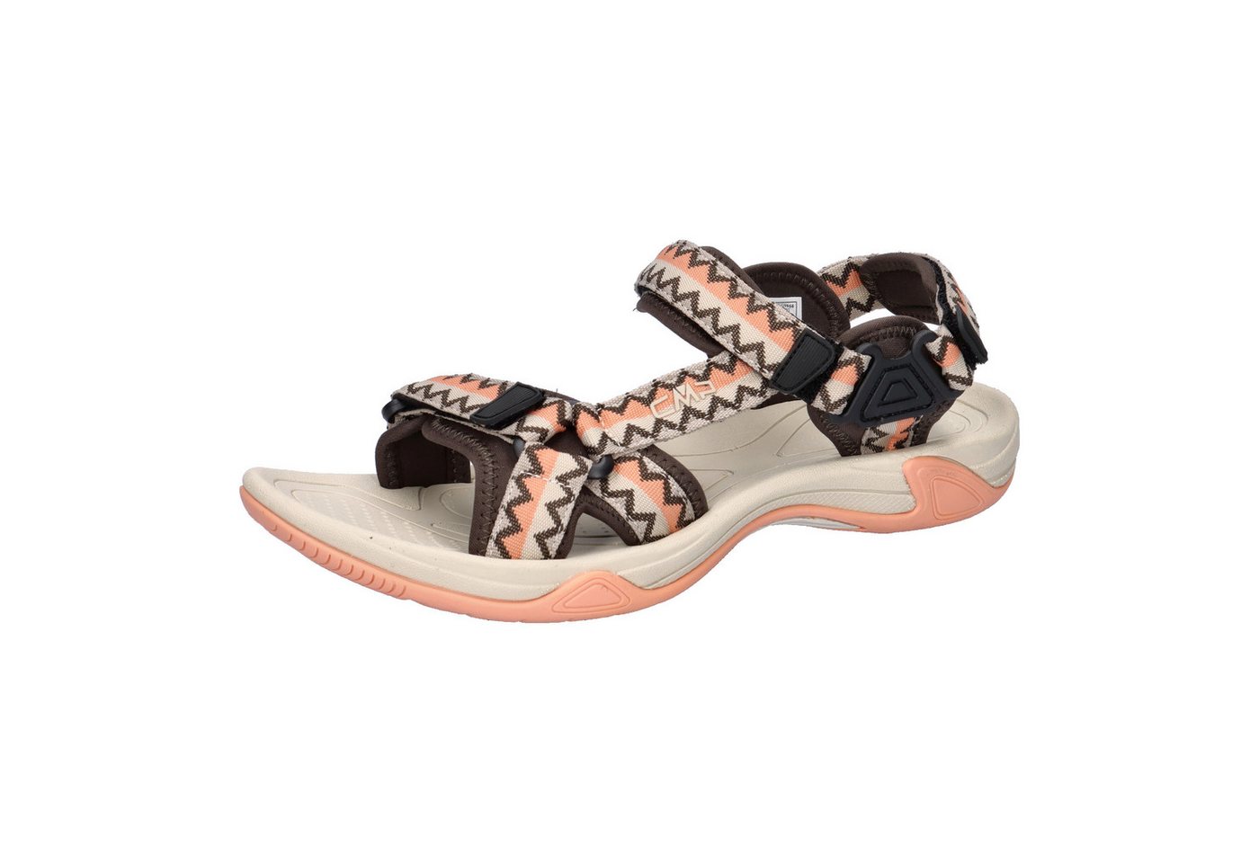 CMP Damen Sandale Hamal Hiking Sandal 38Q9956 Sandale (Sabbia-Salmone)