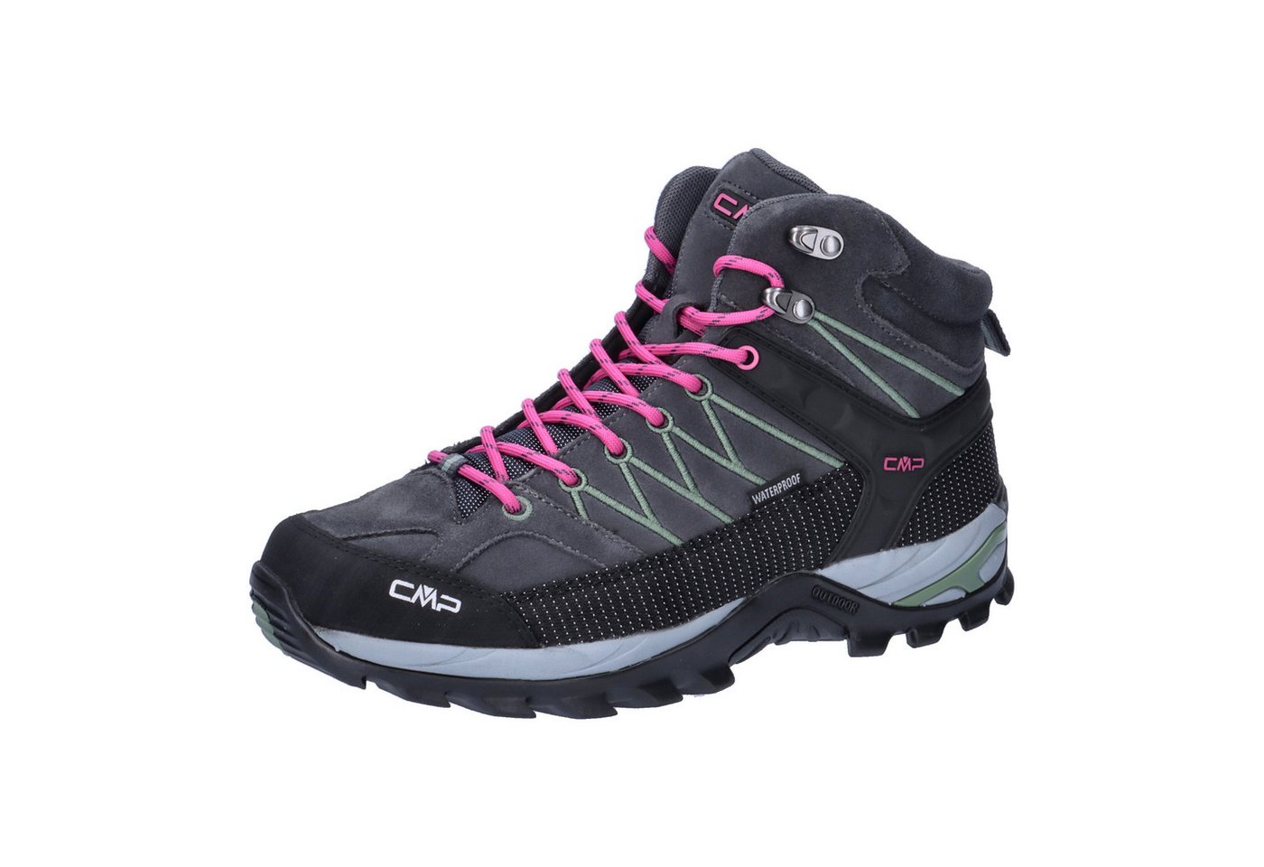 CMP Damen Trekking Schuhe Rigel MID 3Q12946 Trekkingschuh (schwarz)