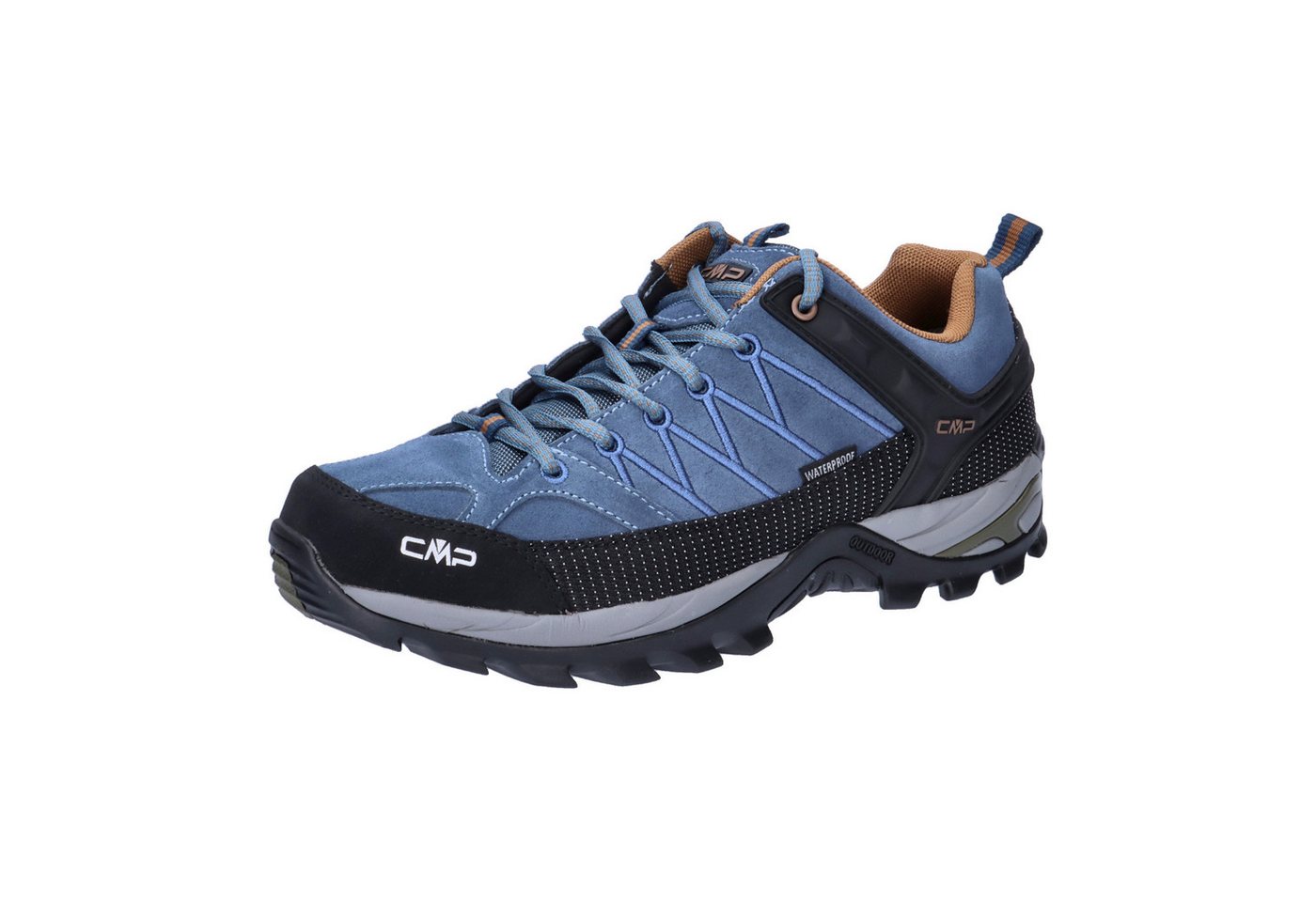CMP Herren Trekking Schuhe Rigel LOW 3Q13247 Trekkingschuh (blau)