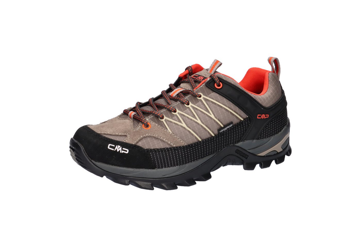 CMP Herren Trekking Schuhe Rigel LOW 3Q54457 Trekkingschuh (Deserto-Arena)