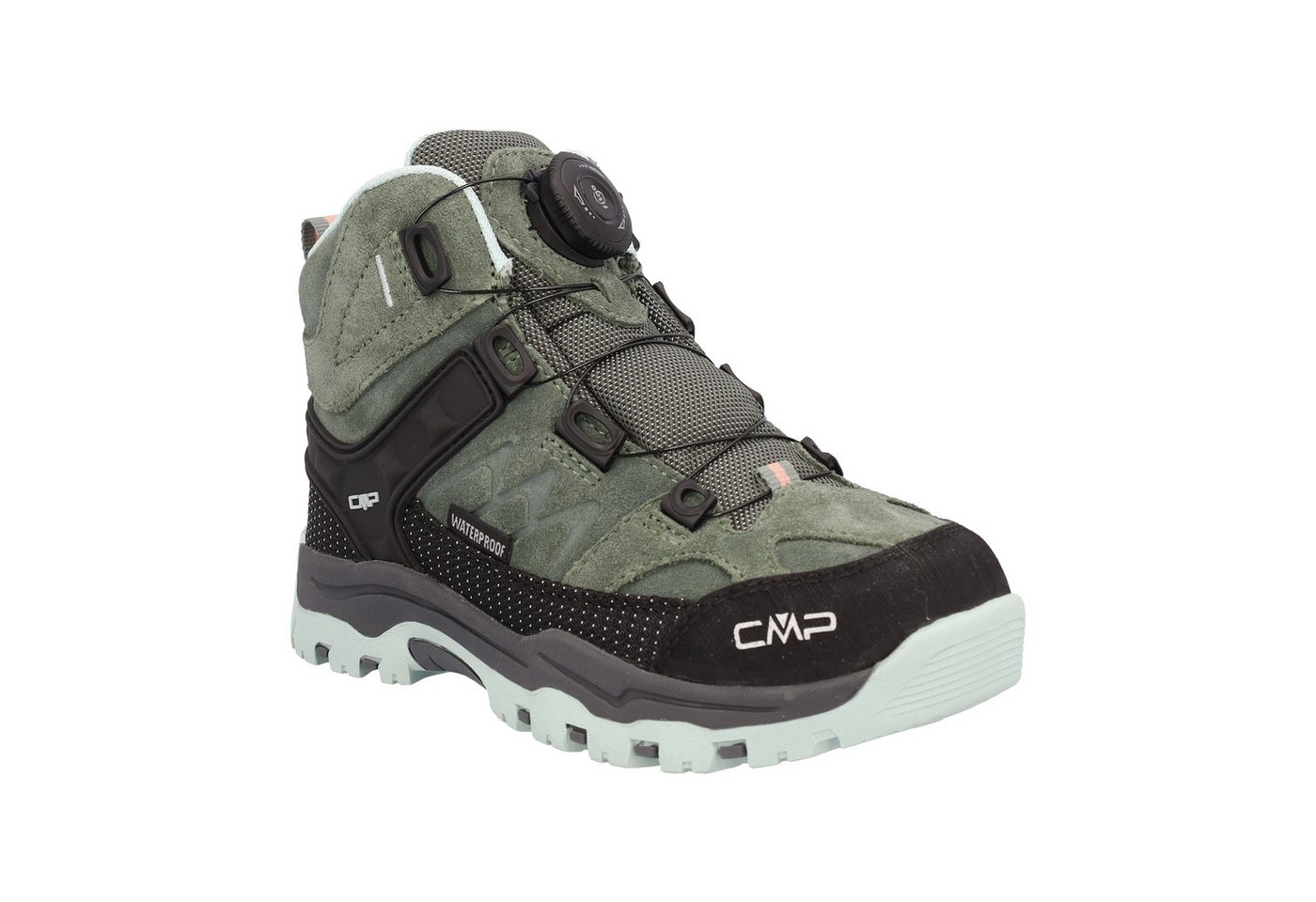 CMP KIDS KIRUNA MID FITGO WP TREKKING SHOES Outdoorschuh wasserdicht (MUSK-JADE)