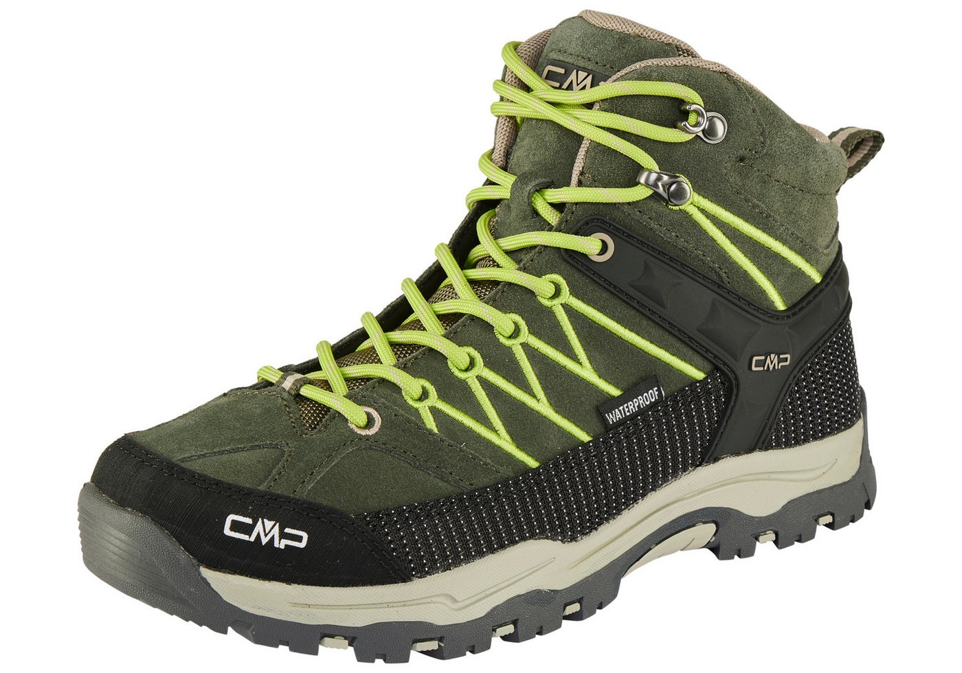 CMP KIDS RIGEL MID WP TREKKING SHOES Wanderschuh wasserdicht (PINE-MELA)