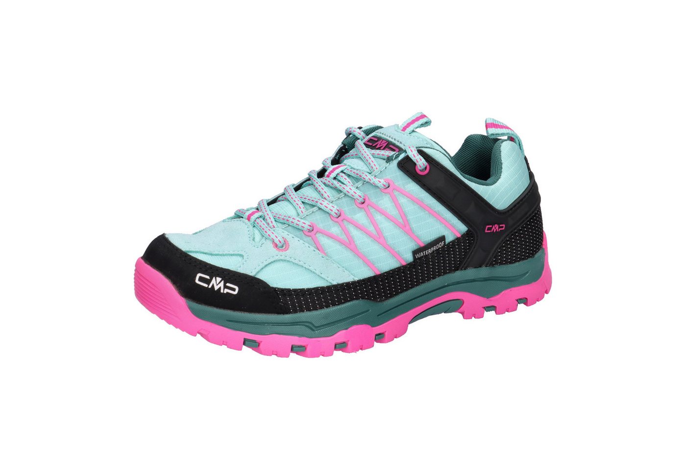 CMP Kinder Trekking Schuhe Rigel LOW 3Q54554J Trekkingschuh (Opale-Bubblegum)