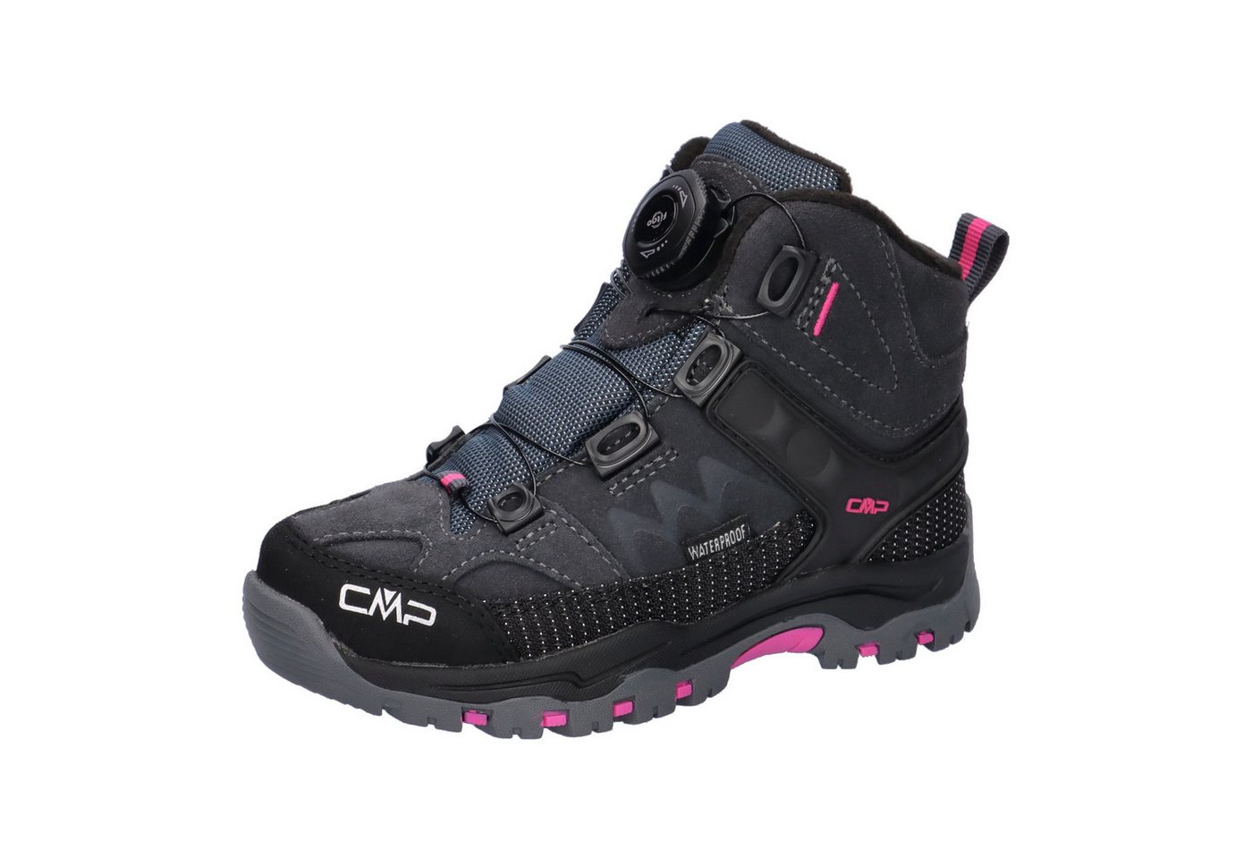 CMP Kinder Trekkingschuhe Kids Kiruna Mid FITGO Fleece WP 3Q57894 Trekkingschuh