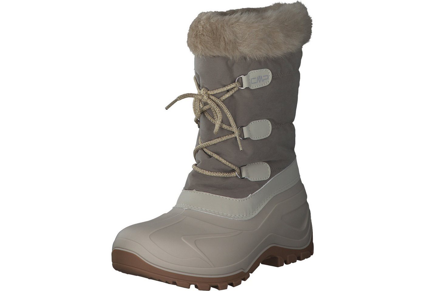 CMP Nietos Low 3Q78956 Winterstiefel (beige/weiß)