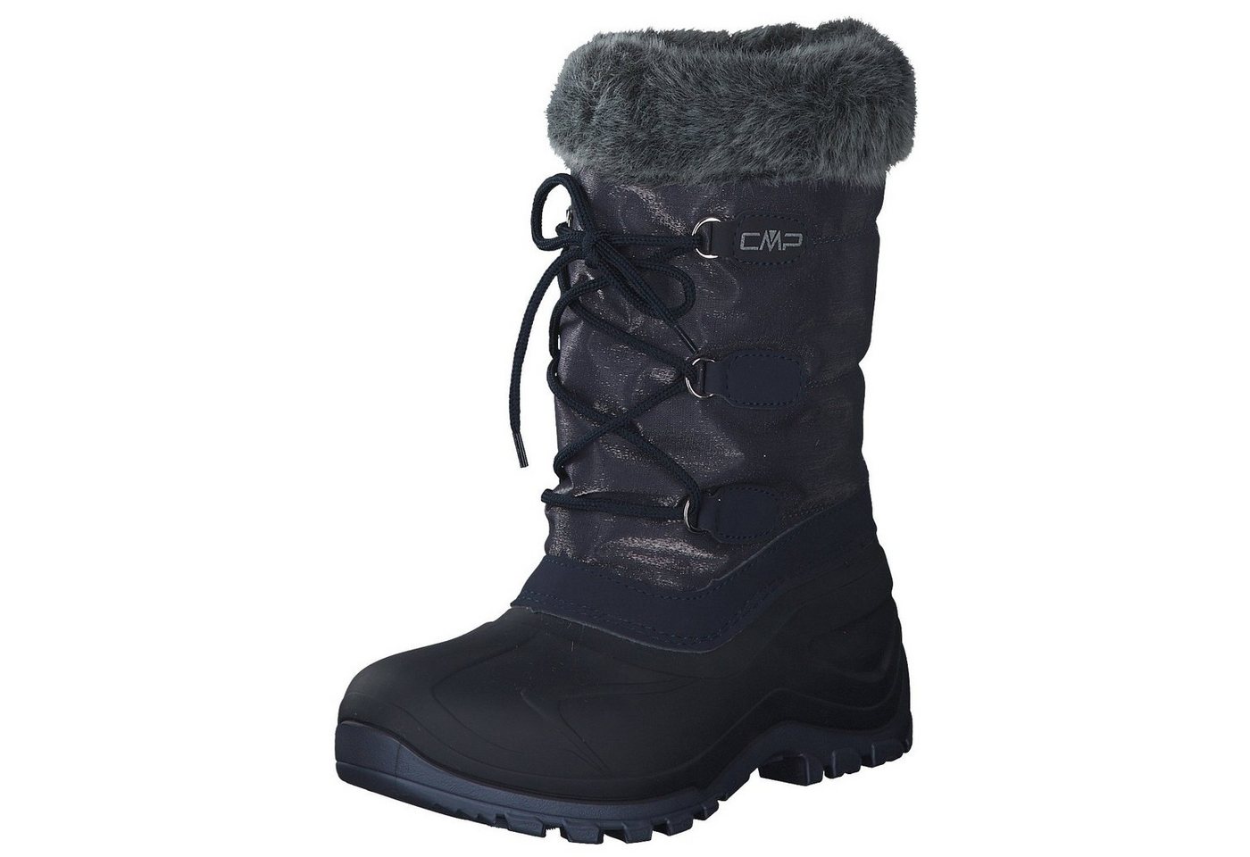 CMP Nietos Low 3Q78956 Winterstiefel (schwarz/blau)